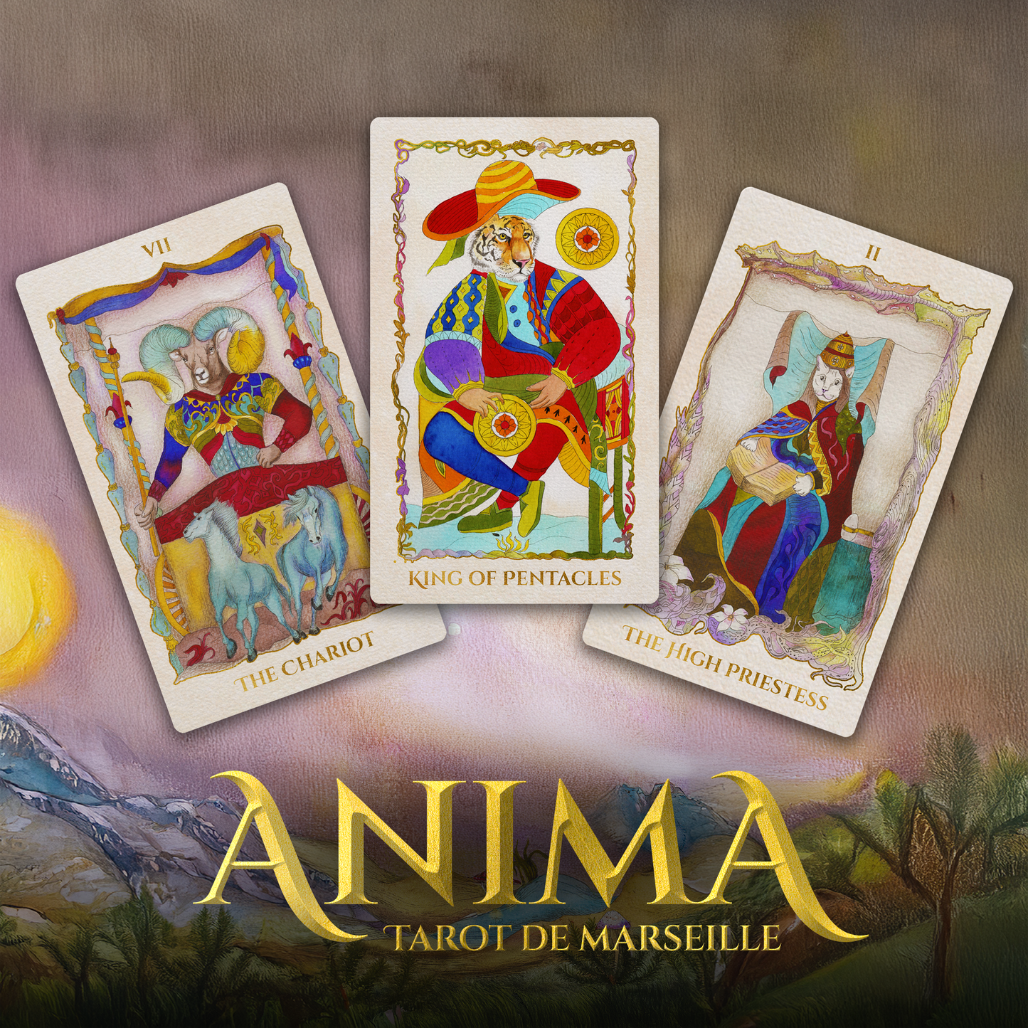 Anima Tarot de Marseille Tarot Deck Anima Tarot de Marseille Tarot Deck