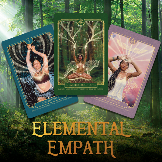 Elemental Empath Oracle Deck & Guidebook