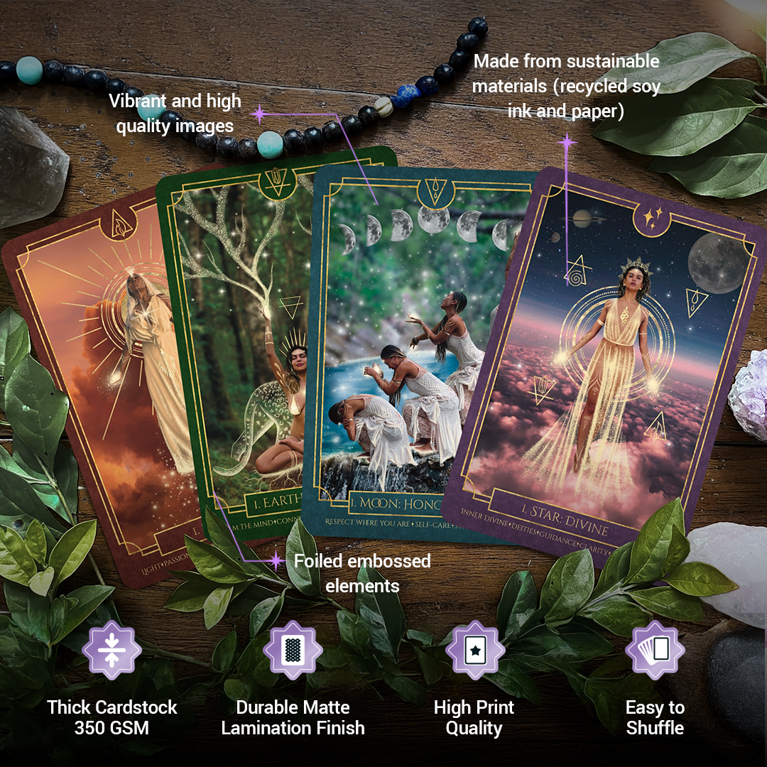 Elemental Empath Oracle Deck & Guidebook Elemental Empath Oracle Deck & Guidebook