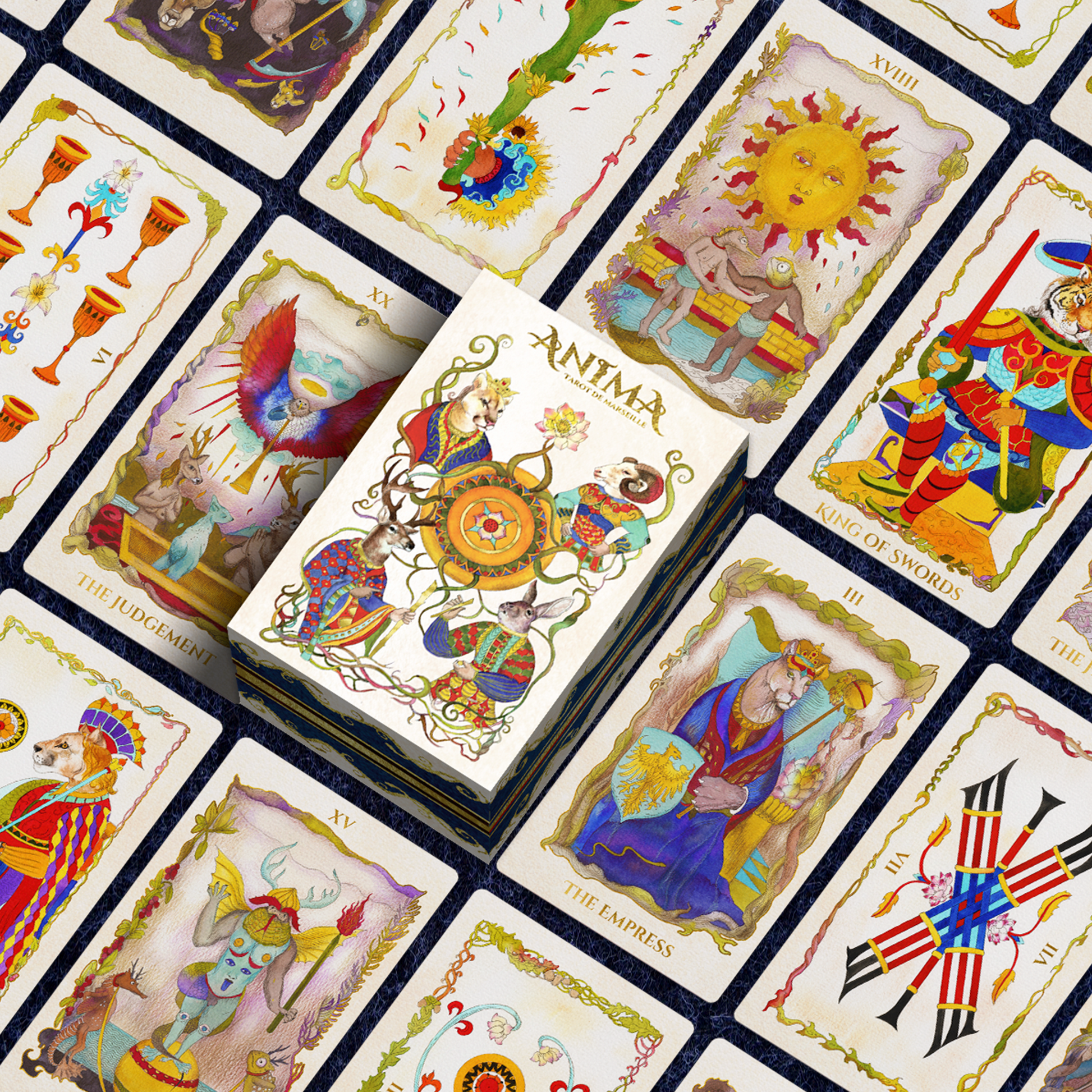 Anima Tarot de Marseille Tarot Deck Anima Tarot de Marseille Tarot Deck
