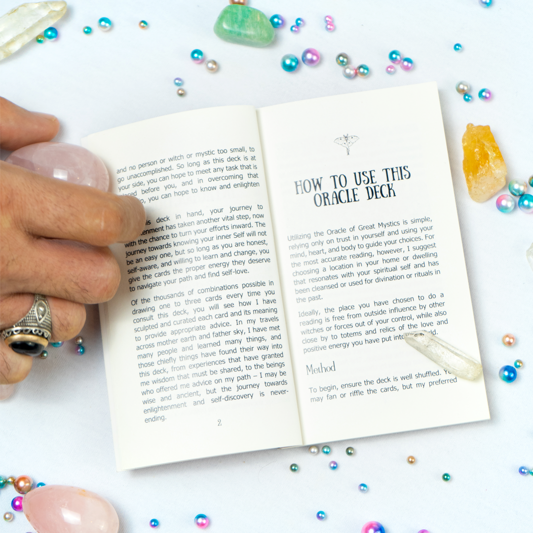 Oracle of Great Mystics Deck & Guidebook Oracle of Great Mystics Deck & Guidebook