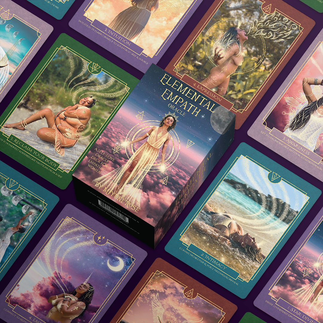 Elemental Empath Oracle Deck & Guidebook Elemental Empath Oracle Deck & Guidebook