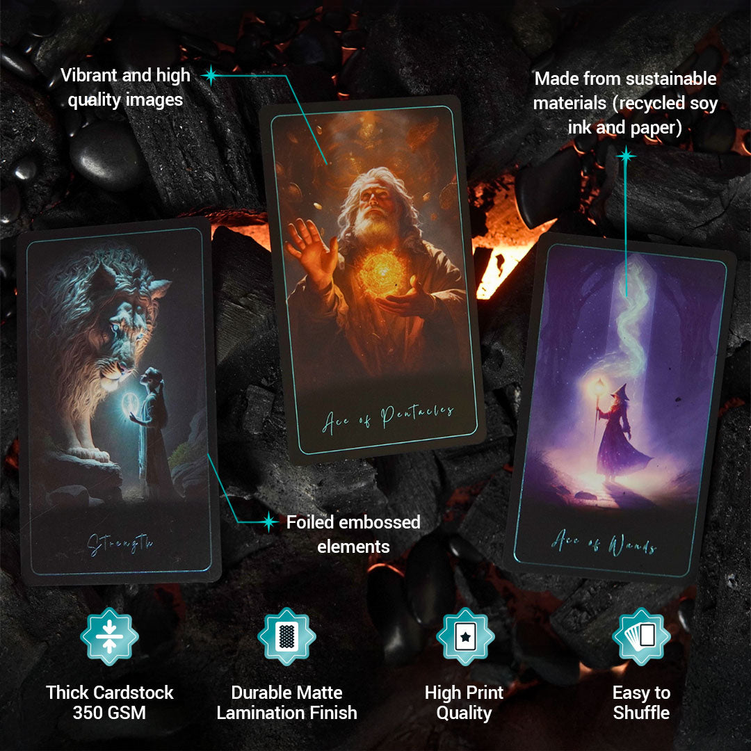 Tarot of Sacred Kingdoms Deck & Guidebook