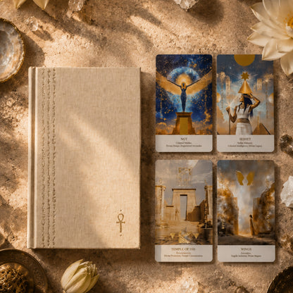 Temple of Light Journal | Linen Hardcover & Gilded Pages
