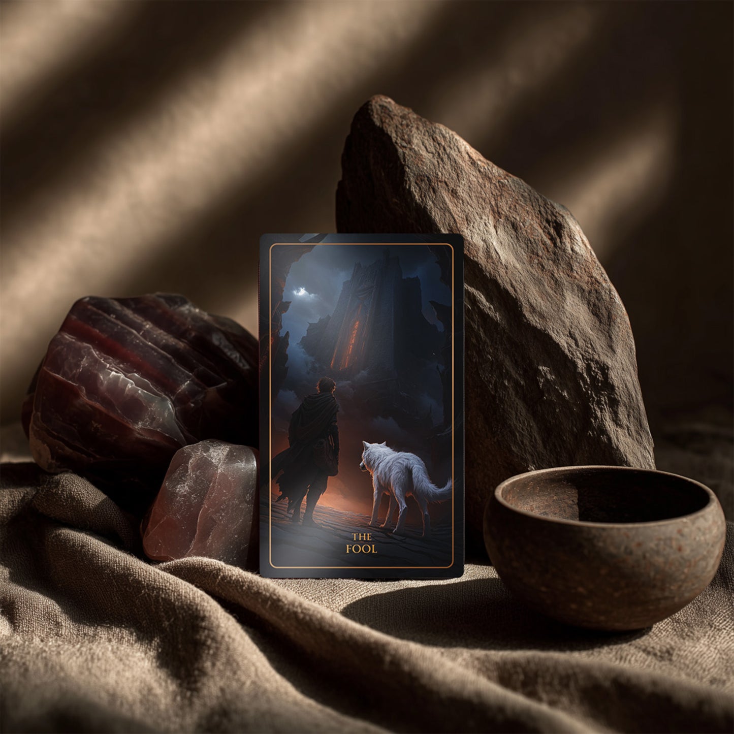 TALISMAN Edition of Tarot of Sacred Kingdoms Deck & Guidebook