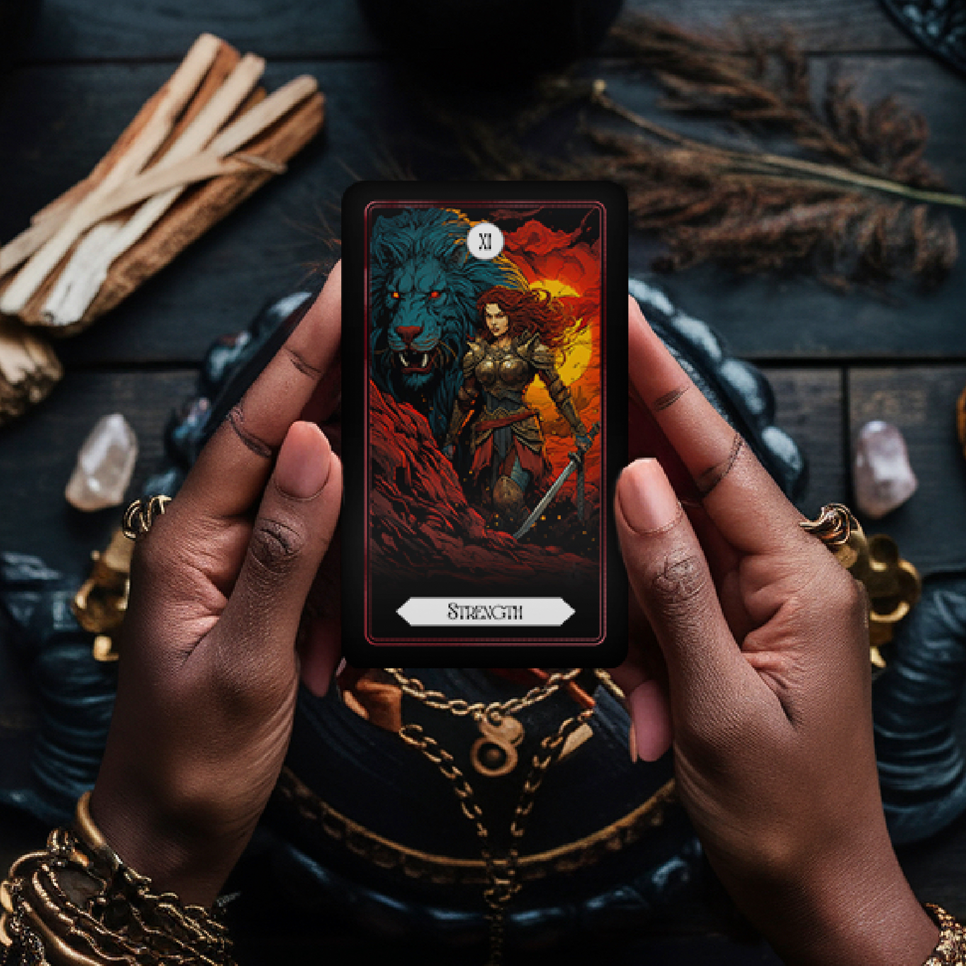 Tarot of the Shadow Realm Deck & Guidebook