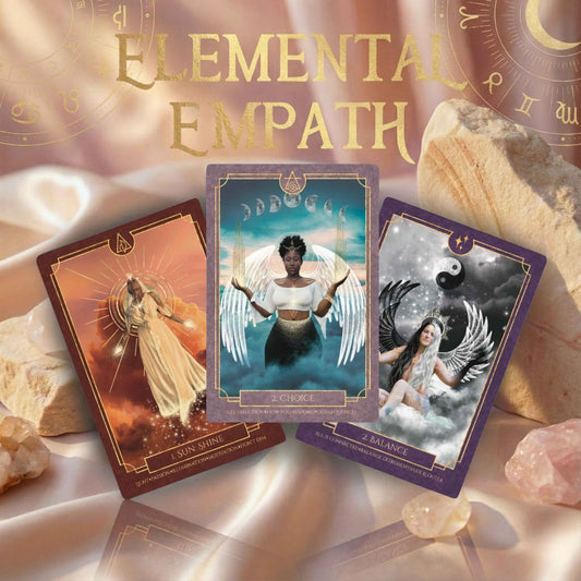 Elemental Empath Oracle Deck & Guidebook