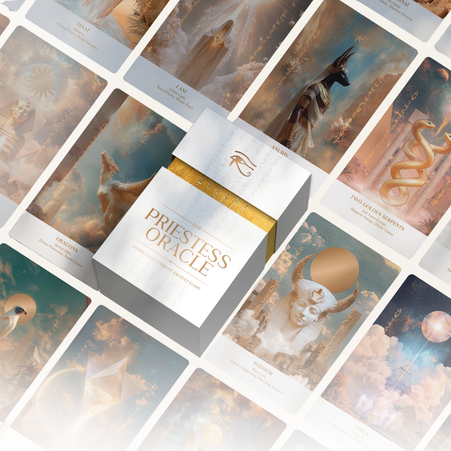 The Priestess Oracle | 52 Cards & Guidebook