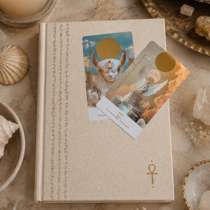 Temple of Light Journal | Linen Hardcover & Gilded Pages