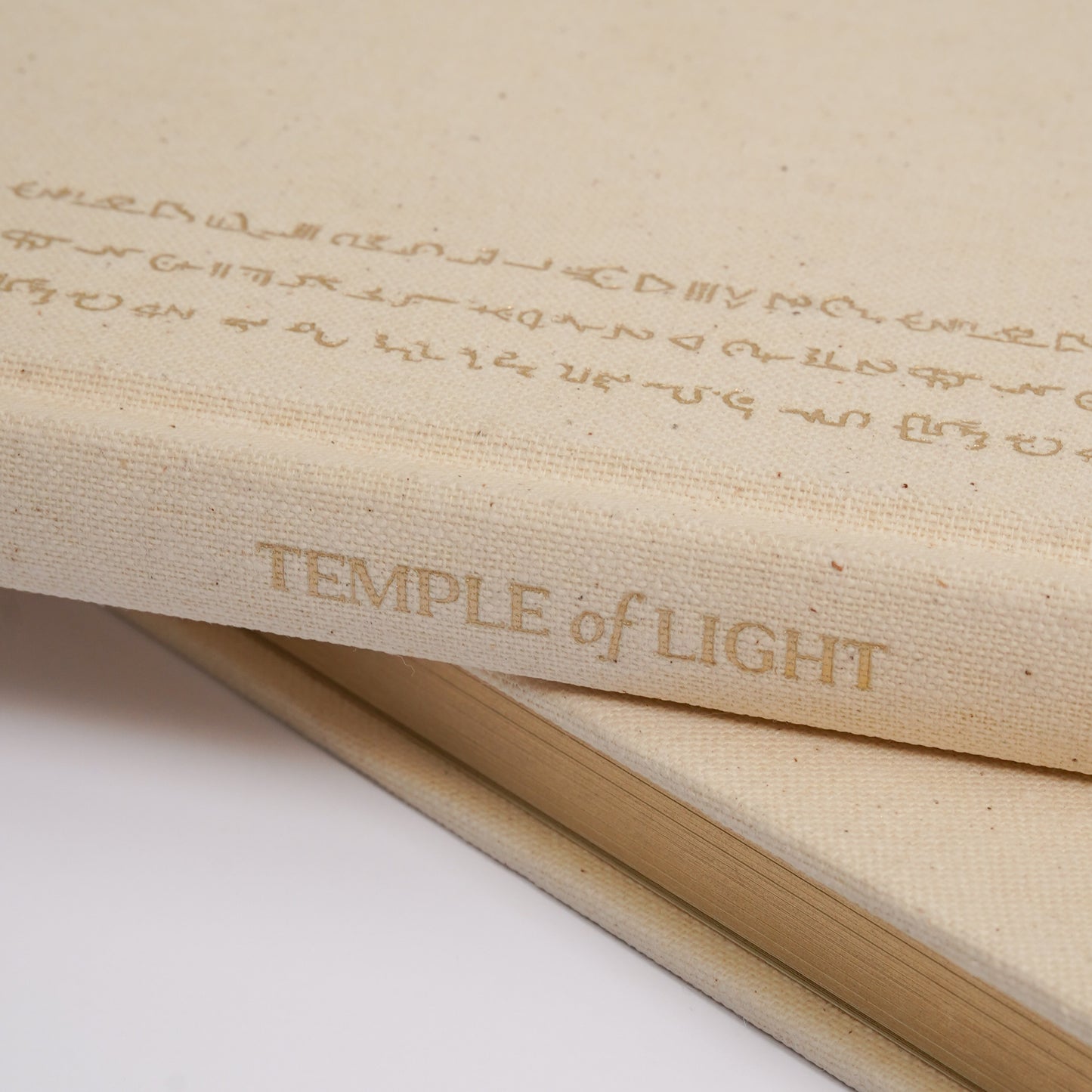 Temple of Light Journal | Linen Hardcover & Gilded Pages