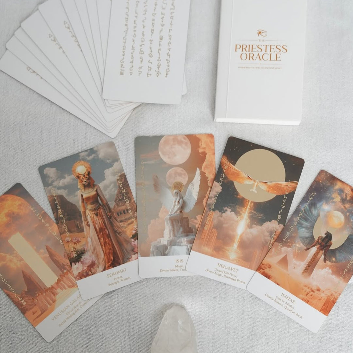 Priestess Oracle Deck & Guidebook | Divine Codes fo Ancient Egypt ...