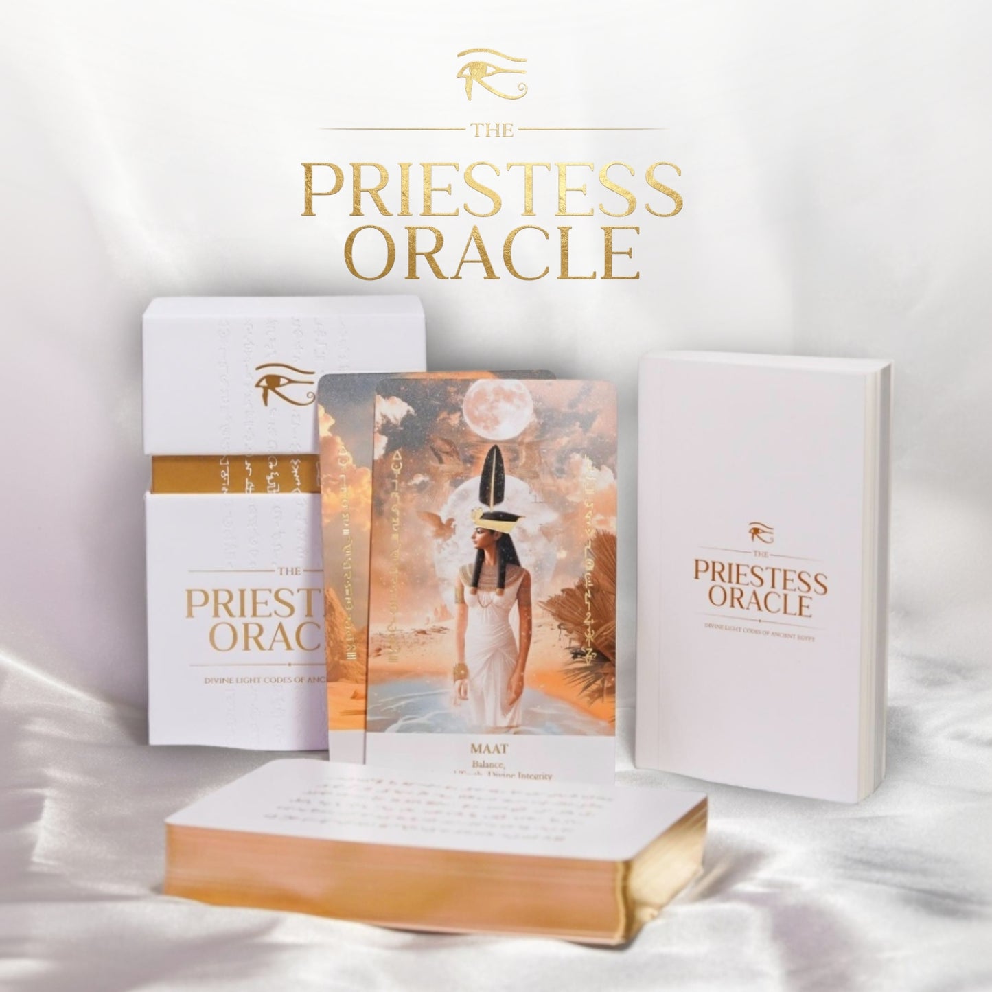 Priestess Oracle | Deck, 52 Cards & Guidebook