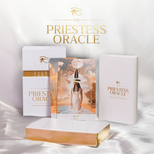 Priestess Oracle | Deck, 52 Cards & Guidebook